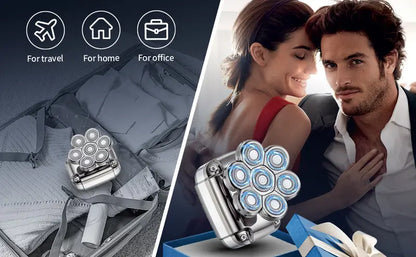 Rechargeable Bald Head Shaver for Men