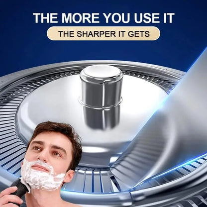 3-in-1 Men's Electric Razor with Trimmer and Shaver
