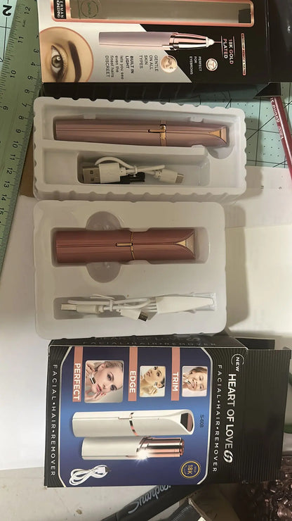 Facial & Eyebrow Hair Removers Set