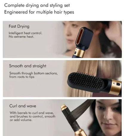 5-in-1 Hair Styler & Curling Iron