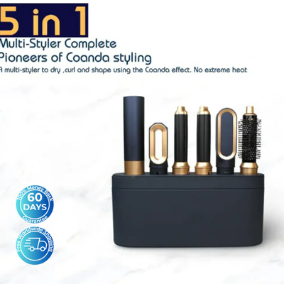5-in-1 Hair Styler & Curling Iron