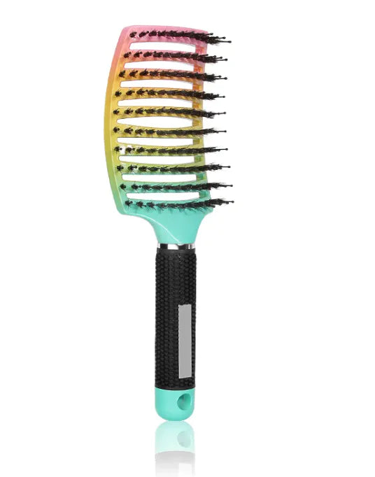 Swine Hair Comb In Seven Color Variations